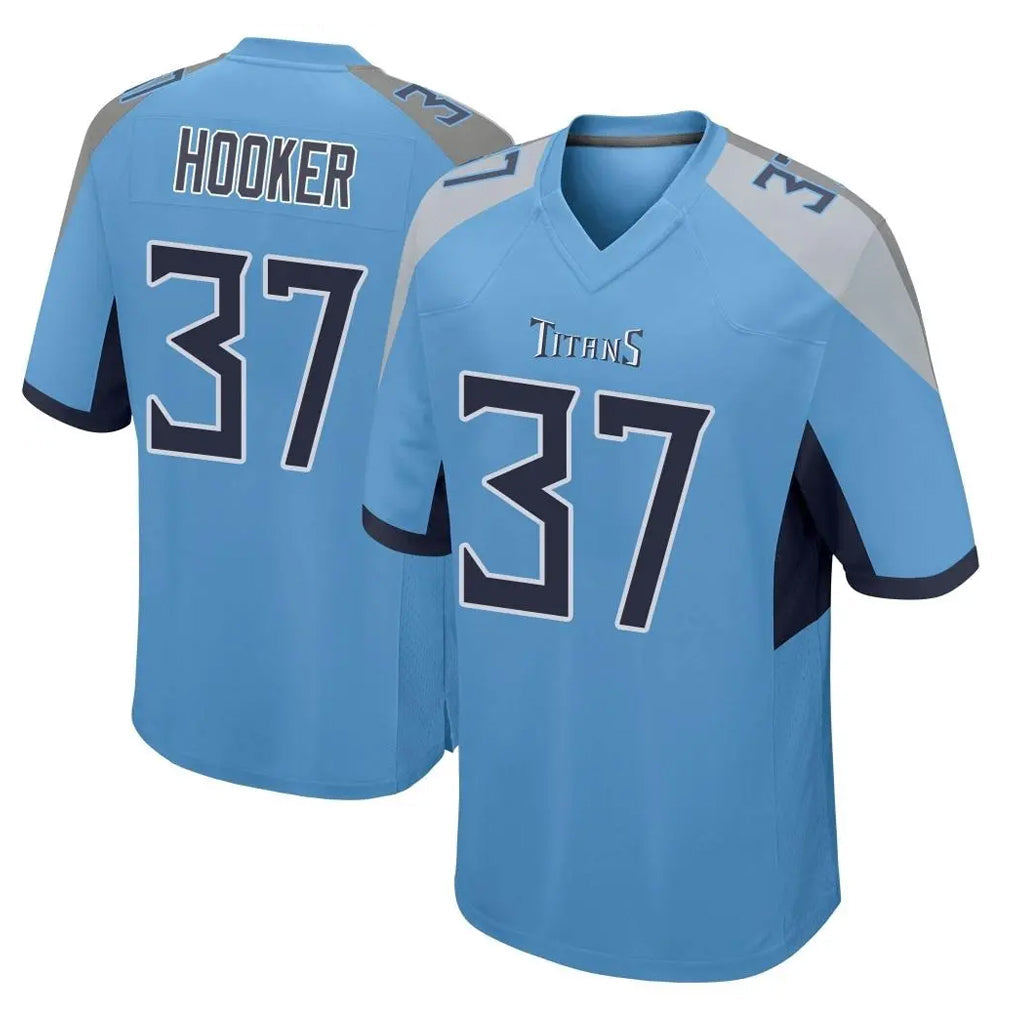 Davalo T.Titans #37 Amani Hooker Player Light Blue Home Game Stitched Jerseys