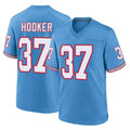 Davalo T.Titans #37 Amani Hooker Player Light Blue Oilers Throwback Home Game Stitched Jerseys