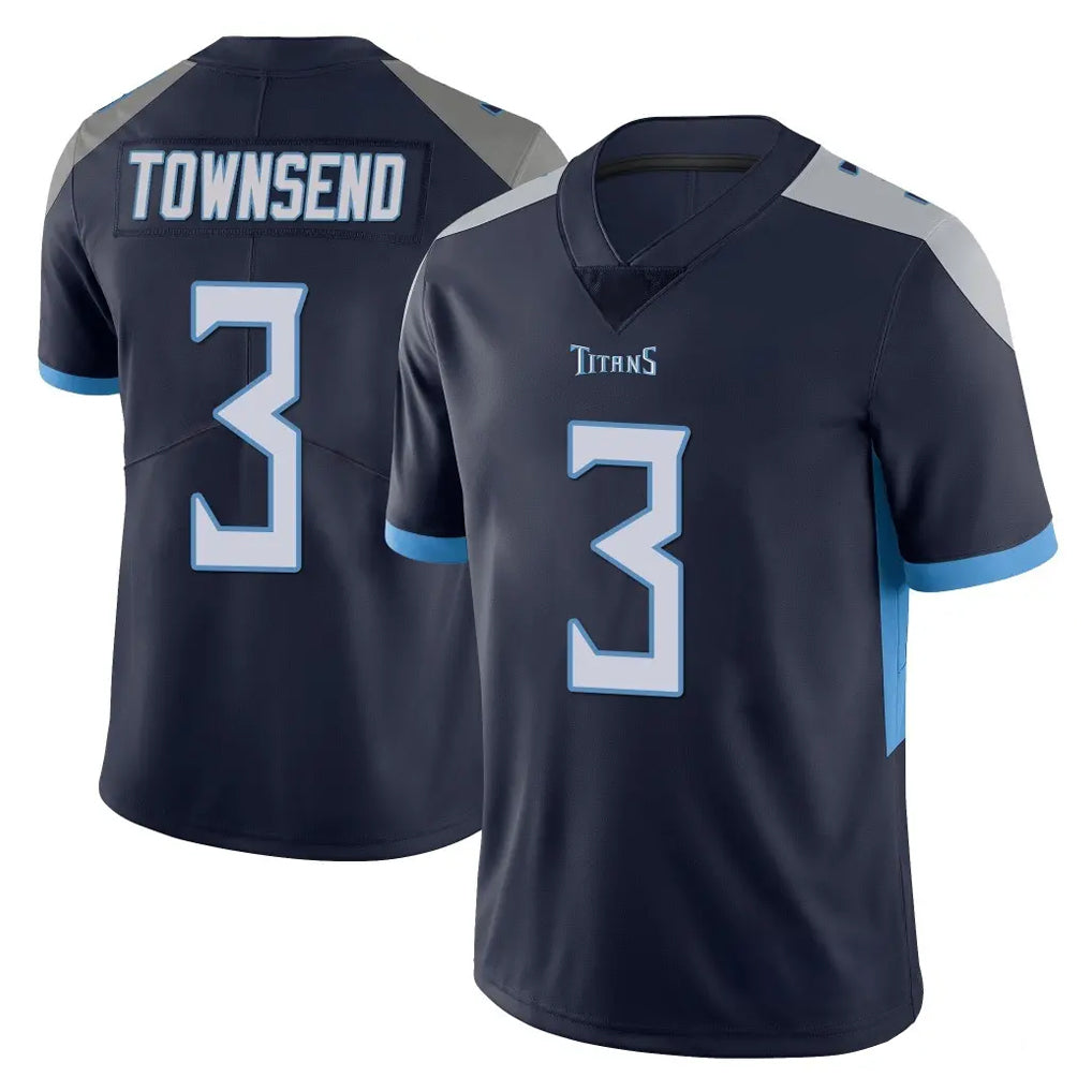 Davalo T.Titans #3 Tommy Townsend Player Navy Limited Vapor Untouchable Home Game Stitched Jerseys
