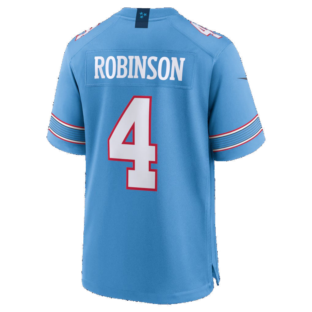 Davalo T.Titans #4 Wan'Dale Robinson Light Blue Team Game Stitched Jerseys