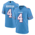 Davalo T.Titans #4 Wan'Dale Robinson Player Light Blue 2026 Game Home Stitched Jerseys
