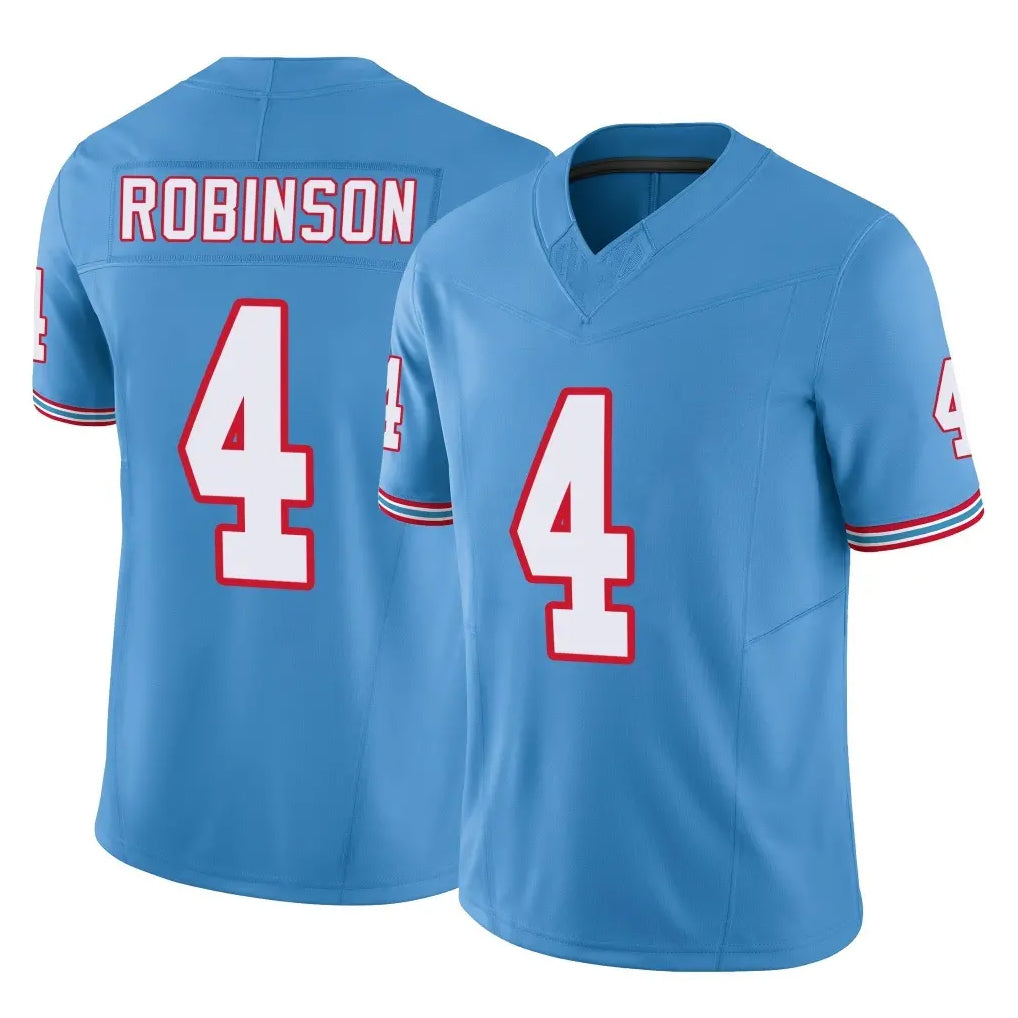 Davalo T.Titans #4 Wan'Dale Robinson Player Light Blue Limited Vapor F.U.S.E. Home Game Stitched Jerseys