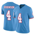 Davalo T.Titans #4 Wan'Dale Robinson Player Light Blue Limited Vapor F.U.S.E. Home Game Stitched Jerseys