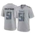 Davalo T.Titans #51 Austin Schlottmann Player Gray Atmosphere Fashion Home Game Stitched Jerseys