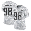 Davalo T.Titans #98 Jeffery Simmons Player Arctic Camo Limited Salute to Service Home Game Stitched Jerseys