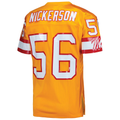 Davalo TB.Buccaneers 1993 #56 Hardy Nickerson Mitchell & Ness Orange Authentic Throwback Retired Player Jersey