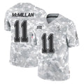 Davalo TB.Buccaneers #11 Jalen McMillan Player Arctic Camo Limited Salute To Service Home Game Stitched Jerseys