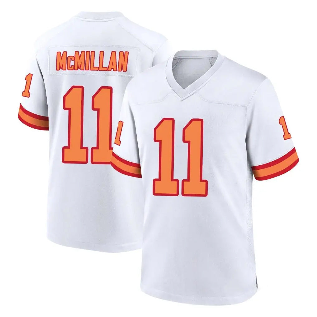 Davalo TB.Buccaneers #11 Jalen McMillan Player White '76 Home Game Stitched Jerseys