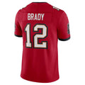 Davalo TB.Buccaneers #12 Tom Brady Player Red Vapor F.U.S.E. Limited Stitched Jerseys
