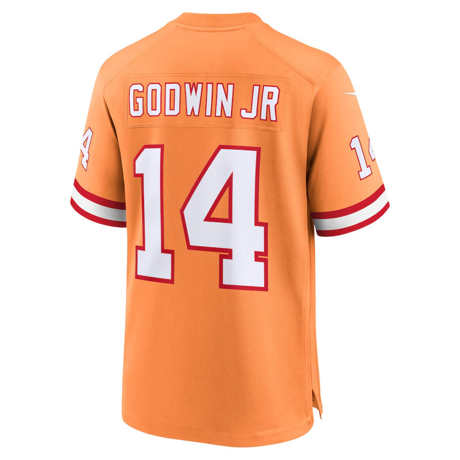 Davalo TB.Buccaneers #14 Chris Godwin Jr. Player Orange Game Stitched Jerseys