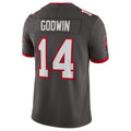 Davalo TB.Buccaneers #14 Chris Godwin Jr. Player Pewter Vapor Limited Stitched Jerseys
