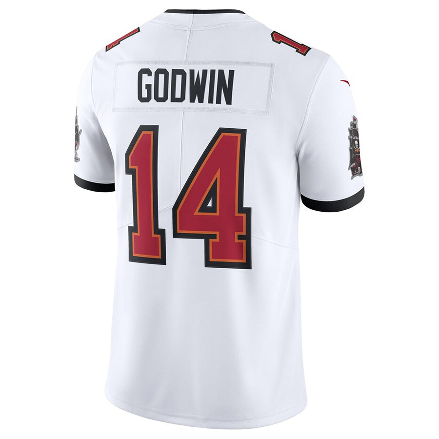 Davalo TB.Buccaneers #14 Chris Godwin Jr. Player White Vapor Limited Stitched Jerseys