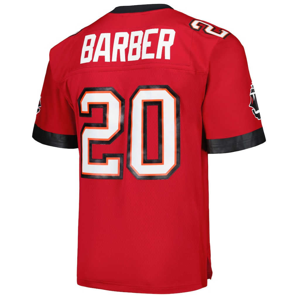 Davalo TB.Buccaneers #20 Ronde Barber Mitchell & Ness Red Legacy Replica Jersey Stitched Puhic