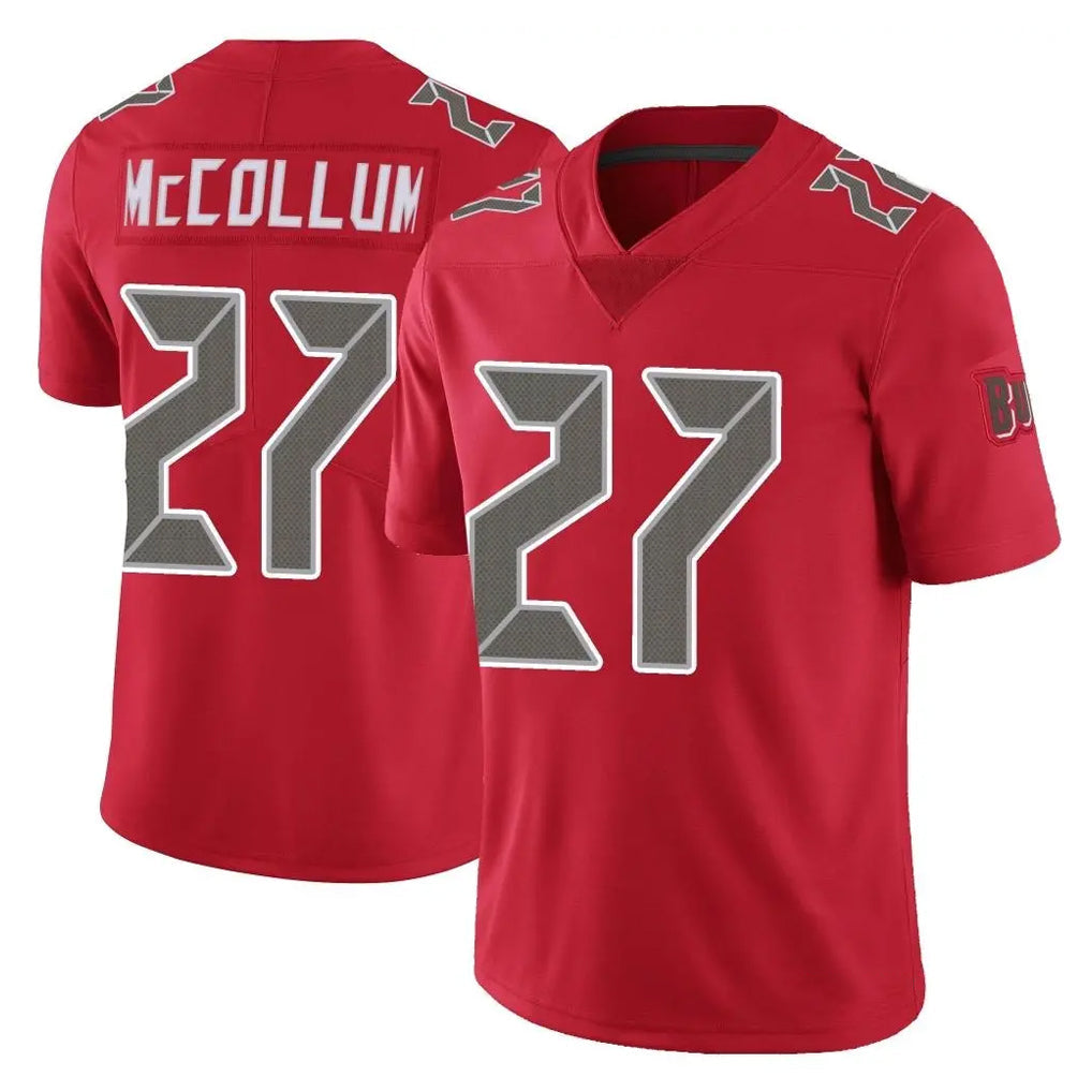 Davalo TB.Buccaneers #27 Zyon McCollum Player Red Limited Color Rush Home Game Stitched Jerseys