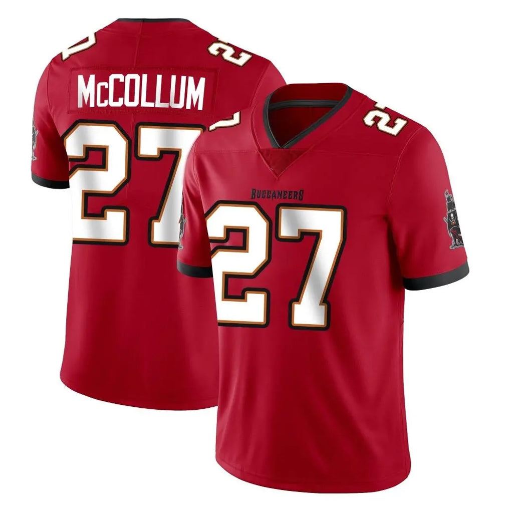 Davalo TB.Buccaneers #27 Zyon McCollum Player Red Limited Vapor F.U.S.E. Home Game Stitched Jerseys