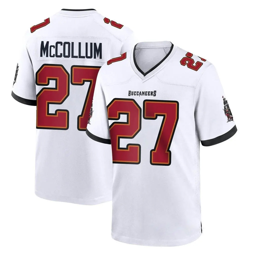 Davalo TB.Buccaneers #27 Zyon McCollum Player White Home Game Stitched Jerseys