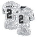 Davalo TB.Buccaneers #2 Emeka Egbuka Player Arctic Camo Limited Salute To Service Home Game Stitched Jerseys