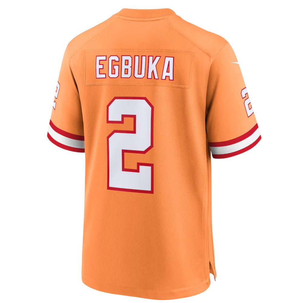 Davalo TB.Buccaneers #2 Emeka Egbuka Player Creamsicle Alternate Game Stitched Jerseys