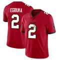 Davalo TB.Buccaneers #2 Emeka Egbuka Player Red Limited Vapor Home Game Stitched Jerseys