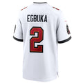Davalo TB.Buccaneers #2 Emeka Egbuka Player White Home Game Stitched Jerseys