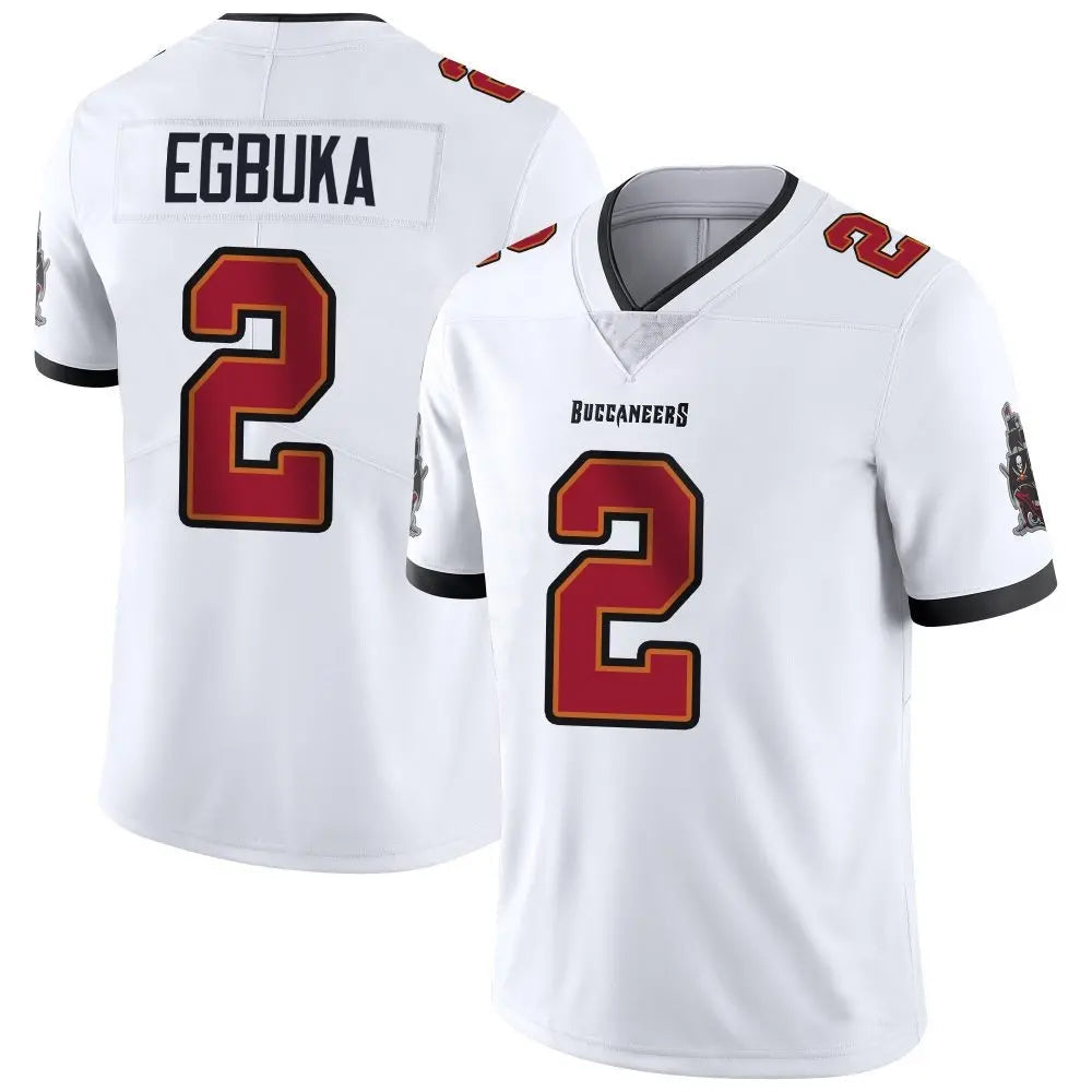 Davalo TB.Buccaneers #2 Emeka Egbuka Player White Vapor Limited Game Stitched Jerseys