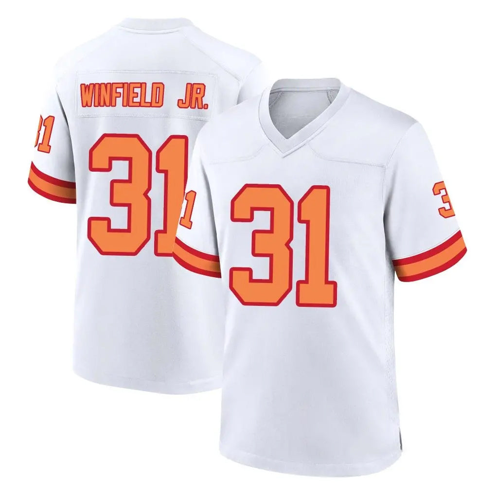 Davalo TB.Buccaneers #31 Antoine Winfield Jr. Player White '76 Home Game Stitched Jerseys