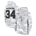 Davalo TB.Buccaneers #34 Alex Anzalone Player Arctic Camo Limited Salute to Service Pullover Hoodies Game Stitched Jerseys