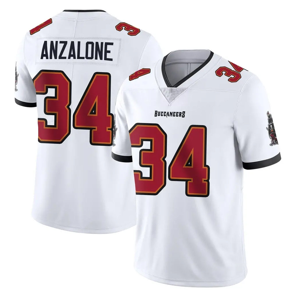 Davalo TB.Buccaneers #34 Alex Anzalone Player White Limited Vapor Untouchable Home Game Stitched Jerseys