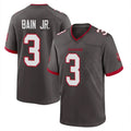 Davalo TB.Buccaneers #3 Rueben Bain Jr. Player Pewter Alternate Home Game Stitched Jerseys