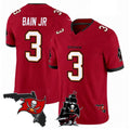 Davalo TB.Buccaneers #3 Rueben Bain Jr. Player Red Limited 2026 Season Vapor F.U.S.E. Home Game Stitched Jerseys