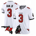 Davalo TB.Buccaneers #3 Rueben Bain Jr. Player White Limited 2026 Season Vapor F.U.S.E. Home Game Stitched Jerseys