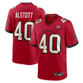 Davalo TB.Buccaneers #40 Mike Alstott Player Red 50th Anniversary GameStitched Jerseys