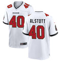 Davalo TB.Buccaneers #40 Mike Alstott Player White Home Game Stitched Jerseys