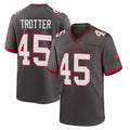Davalo TB.Buccaneers #45 Josiah Trotter Player Pewter Alternate Home Game Stitched Jerseys