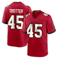 Davalo TB.Buccaneers #45 Josiah Trotter Player Red Home Game Stitched Jerseys