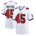 Davalo TB.Buccaneers #45 Josiah Trotter Player White Home Game Stitched Jerseys