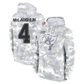 Davalo TB.Buccaneers #4 Chase McLaughlin Player Arctic Camo Limited Salute to Service Pullover Hoodies Game Stitched Jerseys