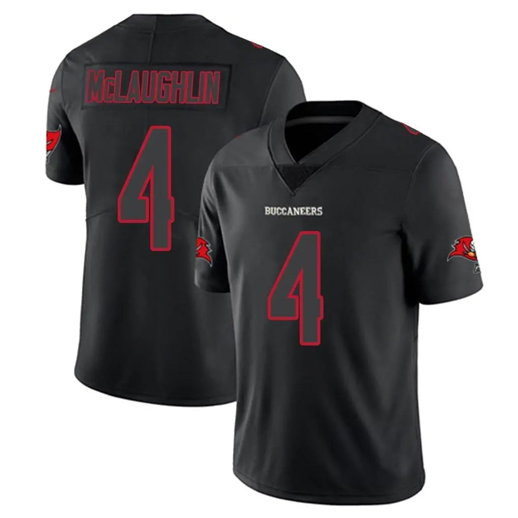 Davalo TB.Buccaneers #4 Chase McLaughlin Player Black Impact Limited Home Game Stitched Jerseys