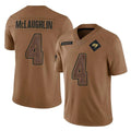 Davalo TB.Buccaneers #4 Chase McLaughlin Player Brown Limited Salute To Service Home Game Stitched Jerseys