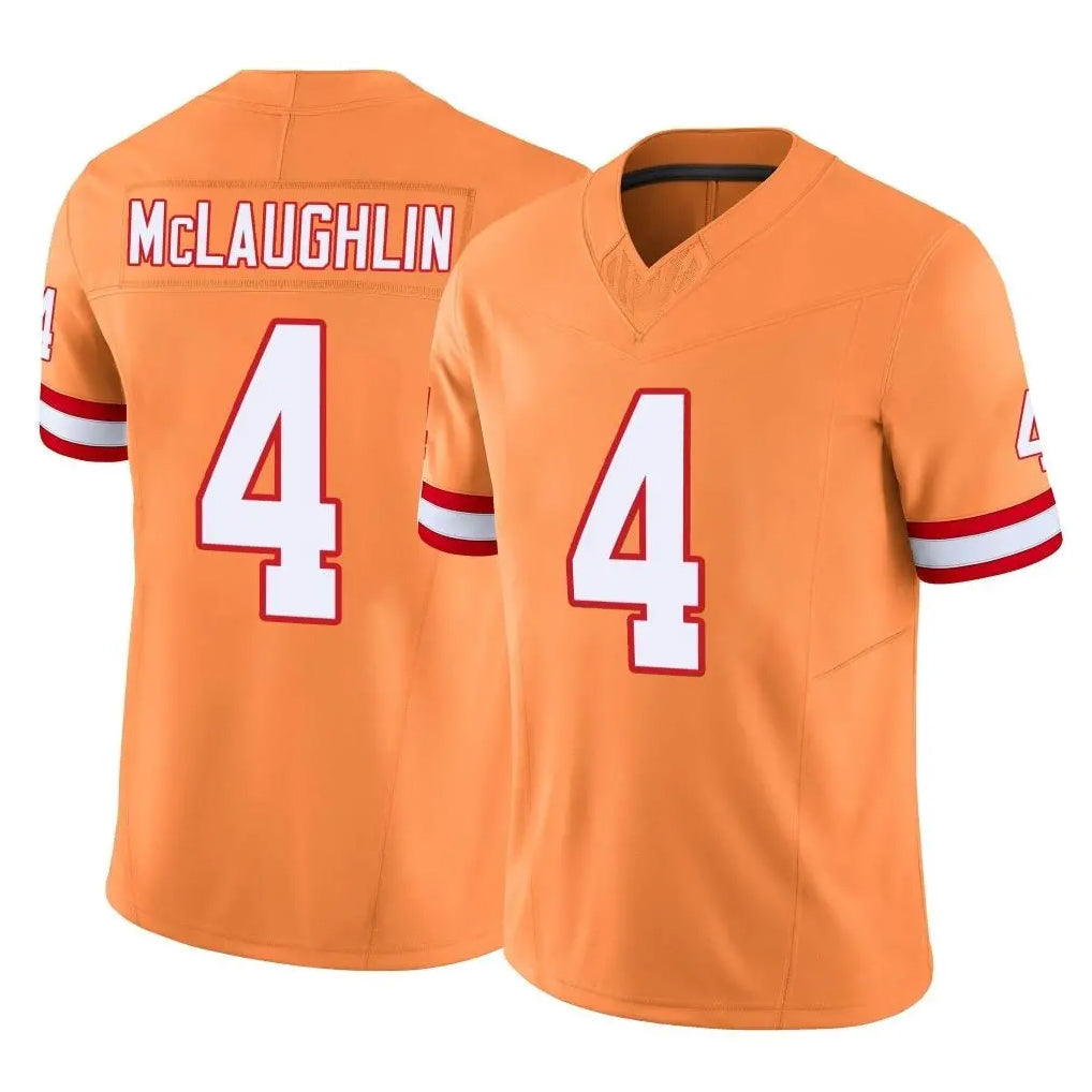 Davalo TB.Buccaneers #4 Chase McLaughlin Player Orange Limited Vapor F.U.S.E. Home Game Stitched Jerseys