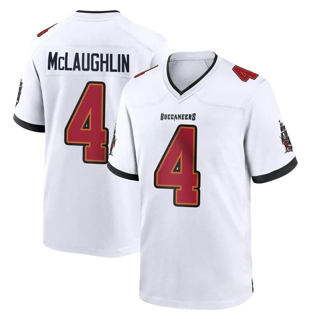 Davalo TB.Buccaneers #4 Chase McLaughlin Player White Home Game Stitched Jerseys