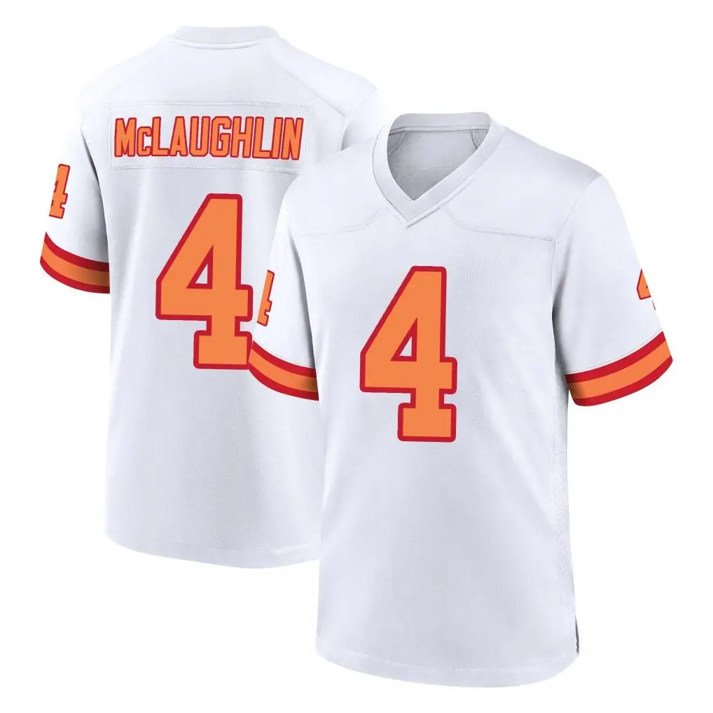 Davalo TB.Buccaneers #4 Chase McLaughlin Player White '76 Home Game Stitched Jerseys