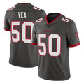 Davalo TB.Buccaneers #50 Vita Vea Player Pewter Limited Alternate Vapor Home Game Stitched Jerseys