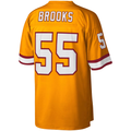 Davalo TB.Buccaneers #55 Derrick Brooks Mitchell & Ness Orange Big & Tall 1995 Legacy Retired Player Jersey
