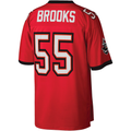 Davalo TB.Buccaneers #55 Derrick Brooks Mitchell & Ness Red Legacy Replica Stitched Puhic Jersey