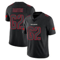 Davalo TB.Buccaneers #62 Graham Barton Player Black Impact Limited Home Game Stitched Jerseys