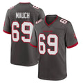 Davalo TB.Buccaneers #69 Cody Mauch Player Pewter Alternate Home Game Stitched Jerseys