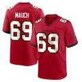 Davalo TB.Buccaneers #69 Cody Mauch Player Red Home Game Stitched Jerseys