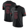 Davalo TB.Buccaneers #6 Baker Mayfield Player Black Impact Limited Home Game Stitched Jerseys