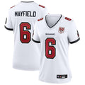 Davalo TB.Buccaneers #6 Baker Mayfield Player White 50th Anniversary Game Stitched Jerseys